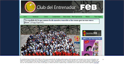 Desktop Screenshot of clubdelentrenador.com